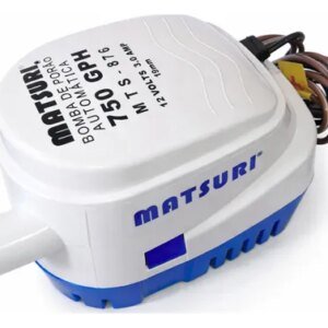 750 GPH 12V Bomba de Porão Matsuri